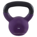 China Baratos 4-32kg de hierro fundido neopreno Kettlebell con mangos contorneados